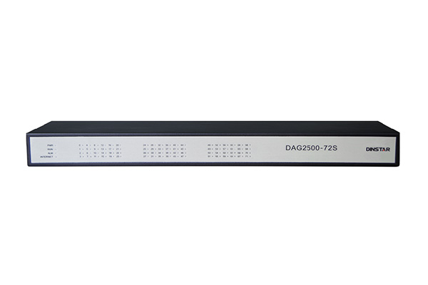 DAG2500-48/64/72S 48/64/72*FXS模拟语音网关